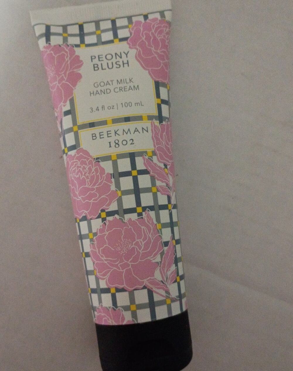 Beekman 1802 Peony Blush Goat Milk Hand Cream 3.4 fl oz Made in the USA TSA-OK